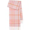 Burberry Check Cashmere Scarf