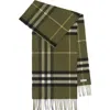 Burberry Checked Cashmere Scarf