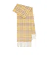 Burberry Check Cashmere Scarf