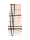 Burberry Women Wide Check Cashmere Scarf