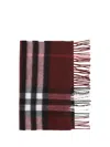 Burberry Wide Check Wool Scarf
