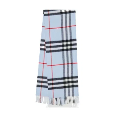 Burberry Scarfs In Blue