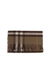 Burberry Embroidered Cashmere Scarf In Multi