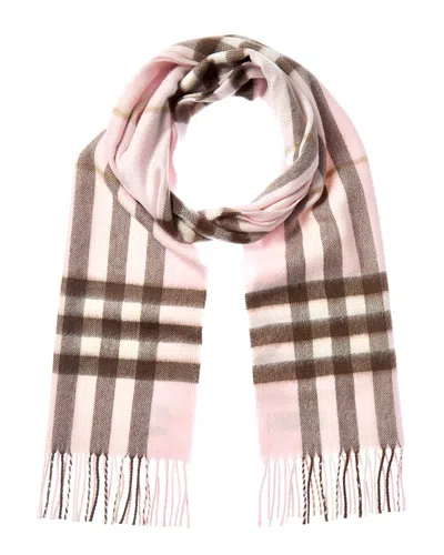 Burberry Check Cashmere Scarf In Multi