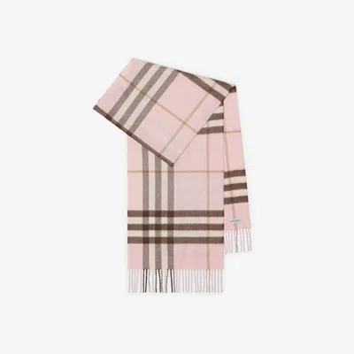 BURBERRY BURBERRY CHECK CASHMERE SCARF