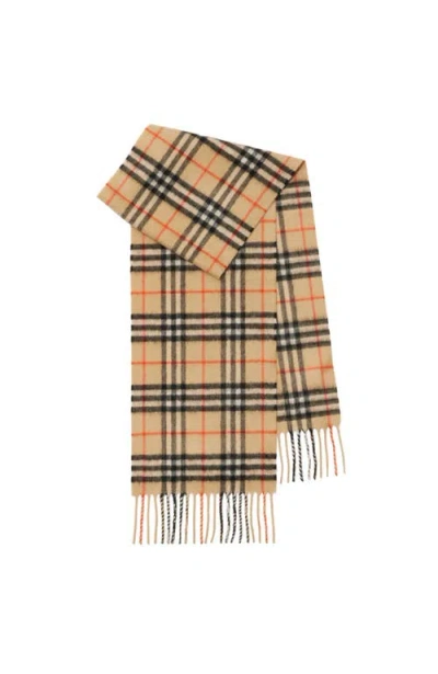 BURBERRY BURBERRY CHECK CASHMERE SCARF