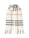 Burberry Check Cashmere Scarf Scarves And Foulards Multicolor