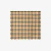 Burberry Check Cashmere Silk Scarf In Sand