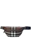 BURBERRY BURBERRY CHECK COATED CANVAS BELT BAG