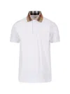Burberry Check Collar Cody Polo Shirt