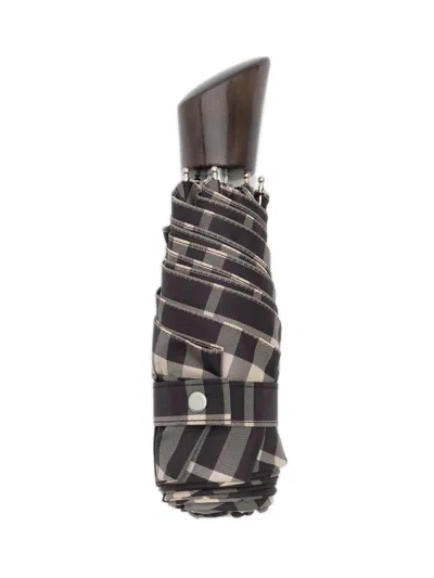 Burberry Check Compact In Brown