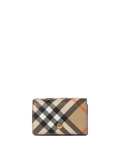 Burberry "check" Compact Wallet