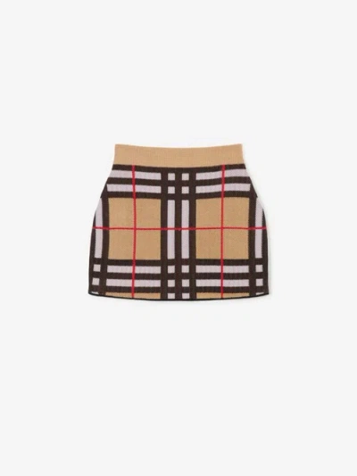Burberry Check Cotton Blend M In Archive Beige