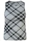 Burberry Vintage Check Tank Top In White