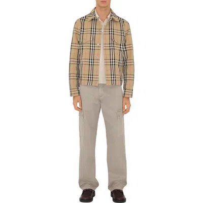 Burberry Jacket In Brown