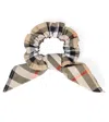 Burberry Check Cotton Scrunchie