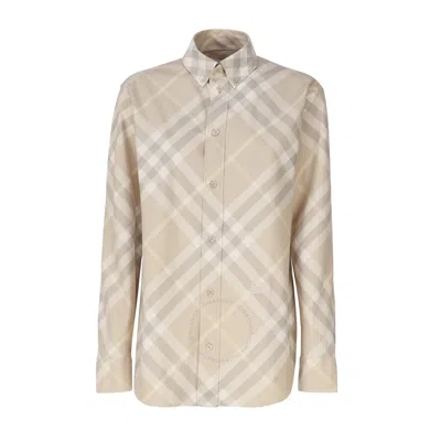 Burberry Shirts In Beige