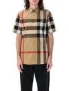 Burberry Men's Check Cotton Shirt