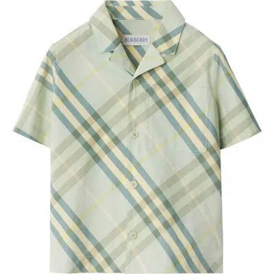 BURBERRY BURBERRY CHECK COTTON SHIRT