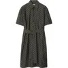 Burberry Check-pattern Cotton Shirt Dress In Snug