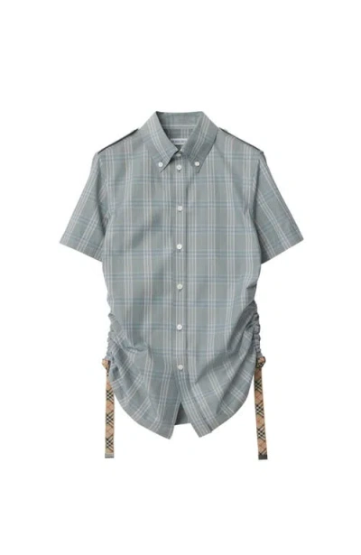 BURBERRY BURBERRY SLIM FIT CHECK COTTON SHIRT