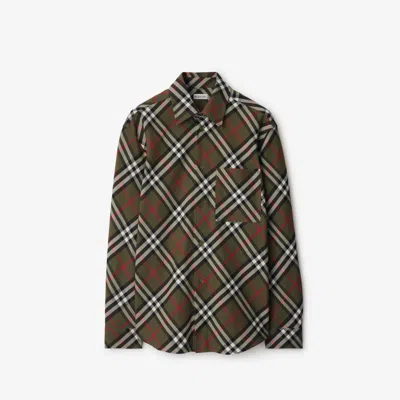 BURBERRY BURBERRY CHECK COTTON SHIRT