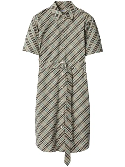 Burberry Woman Beige Dresses