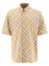 Burberry Shirts In Beige