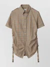 Burberry Camicia In Popeline Ricamato  Donna