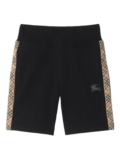 BURBERRY CHECK COTTON SHORTS
