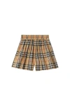 Burberry Kids'  Childrens Check Cotton Shorts In Multi