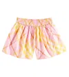 Burberry Girls Pink Check Cotton Shorts In Pink