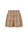 Burberry Women Audrey Shorts Archive Beige In Neutral