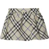 Burberry Check Cotton Skirt