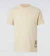 Burberry Beige Cotton T-shirt In Beige