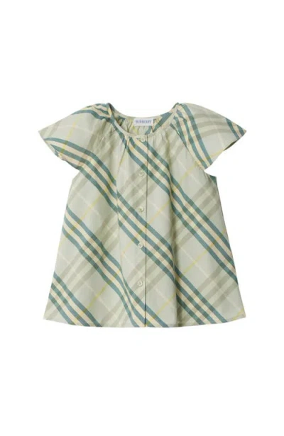 BURBERRY BURBERRY CHECK COTTON TOP