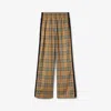 Burberry Check Cotton Trousers