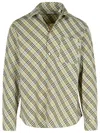 Burberry Men's Embroidered Poplin Shirt