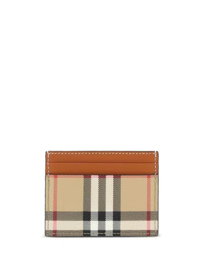 BURBERRY BURBERRY CHECK CREDIT CARD CASE