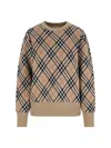Burberry Archivio Check Sweater In Multi