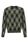 Burberry Check Cotton-blend Sweater