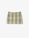 Burberry Check Denim M In Grain