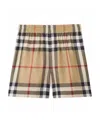 BURBERRY CHECK-DETAIL SHORTS