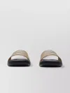 Burberry Check Dive Flat Sole Slides