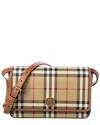 Burberry Check Leather Card Case