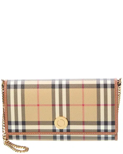 Burberry Wallet Woman In Brown