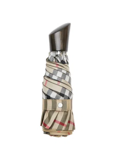 BURBERRY BURBERRY CHECK FOLDING UMBRELLA