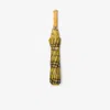 Burberry Check Folding Umbrella In Brown