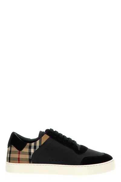BURBERRY BURBERRY CHECK INSERT SNEAKERS