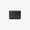 Burberry Check Intarsia Card Case